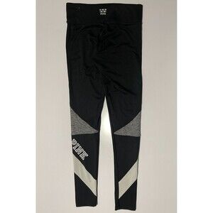 Pink by Victoria's Secret Women's‎ Leggings Black Gray White Leggings S